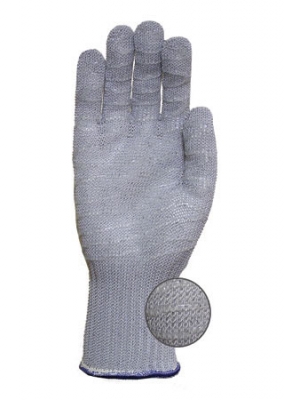 PIP®Kut-Gard®聚酯over Dyneema®/不锈钢丝芯无缝针织手套，手掌上有Silagrip涂层-中等重量