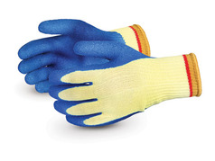S10KLX super Glove®Powergrab®10-gauge Kevlar®抗切割和穿刺针织工作手套乳胶手掌