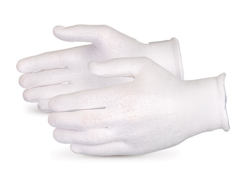 #CSS13DY高级手套®洁净室处理高级触摸®13号针织抗剪工作手套与HPPE制成