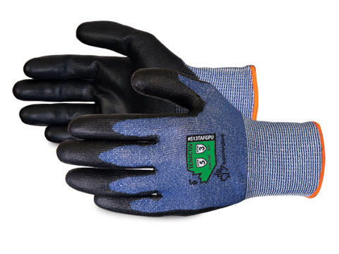 tafgpu高级手套®TenActiv™复合针织抗割伤聚氨酯浸手套