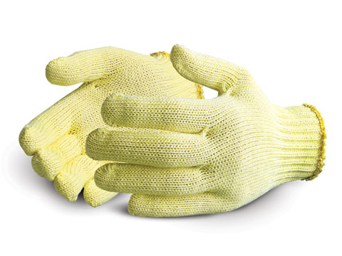 #SK -高级SureKnit重量级7号凯夫拉纤维编织抗切割工作手套