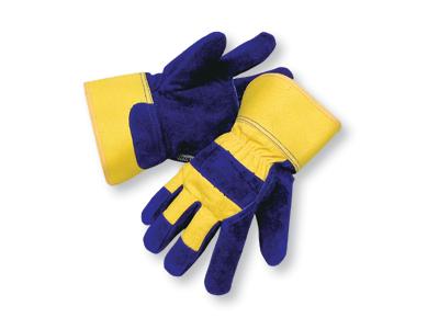 Thinsulate®内衬寒冷天气手套，MDS经济防水Thinsulate®内衬牛皮工作手套带安全袖口