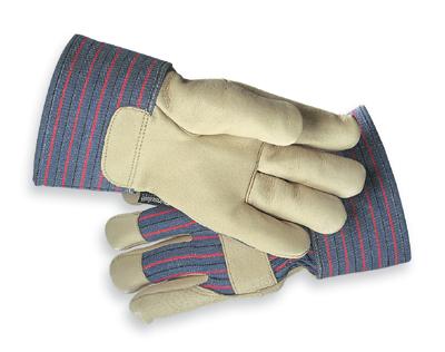 新雪丽®着寒冷的天气猪皮手套,MDSEconomy Thinsulate® Cold Weather Pigskin Leather Work Gloves w/ Safety Cuff