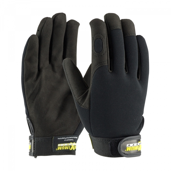 PIP® Maximum Safety® Black Professional Mechanic's Gloves #120-MX2805