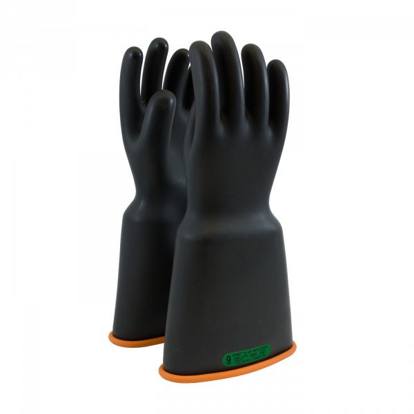 PIP®NOVAX®3级橡胶绝缘16 '手套，带钟袖口