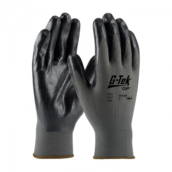 #34-C232 PIP®G-Tek®GP™腈涂层经济手套