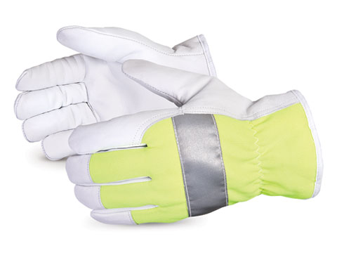 #378GHVTL Superior Glove®Endura®Thinsulate™- lining Hi-Viz Driver Gloves
