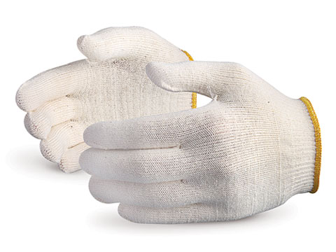#S13CL高级手套®确定针织™轻质棉莱卡氨纶混纺手套