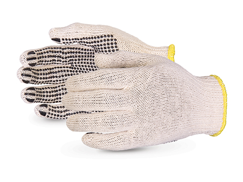 #SQD - Superior Glove®Sure Grip®7-Gauge pvc点状经济针织手套