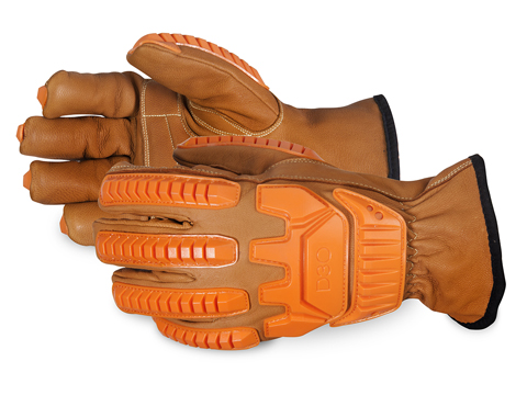 苏perior Glove® Endura® Oilbloc™ Kevlar® Anti-Impact D3O® Driver Gloves #378GKGD3O
