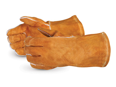 #505RB Superior Glove® Endura® Deluxe Rust Brown Welding Gloves