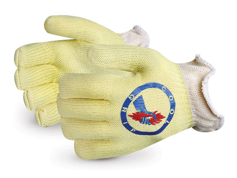 Superior Glove®Cool Grip®Kevlar®手套带铝化HeatStop™衬垫