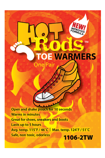 OCC1106-10TW OccuNomix Regular Hot Rods™ Heat Packs Toe/Feet Warmers