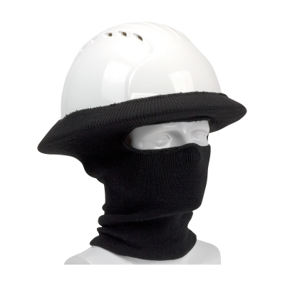 PIP®阻燃黑色罗纹针织硬帽管内衬-全脸和颈部#365-1520FR