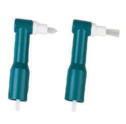 Denticator®一次性预防性扁平和锥形牙刷头