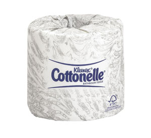 Kleenex®Cottonelle沐浴纸巾，Kimberly Clark®专业Kleenex®Cottonelle®2层标准沐浴纸巾卷