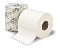 EcoSoft™绿色密封™通用纸巾，54900沃索纸®EcoSoft™绿色密封™2层标准浴纸巾卷