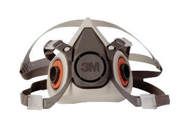 6100 3M™热塑性弹性体半口罩可重复使用呼吸器