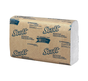 金伯利克拉克®专业斯科特®01804多折纸巾